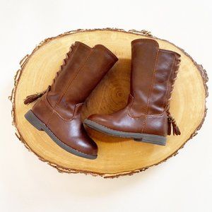 • Sugar Tall Brown Boots • Size 5
